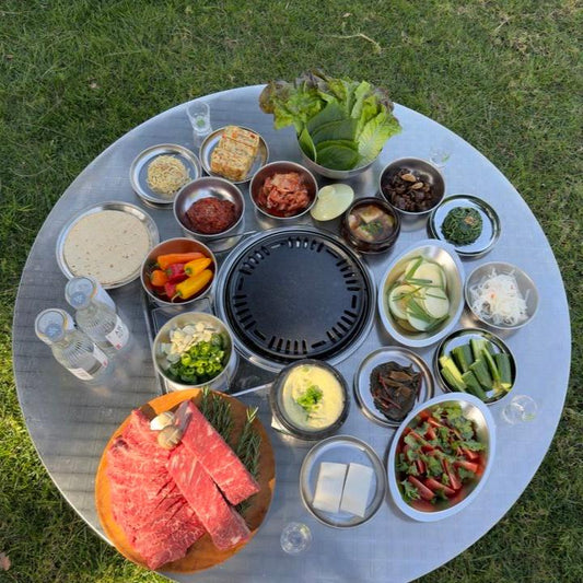 KBBQ Bros Grill Table Set