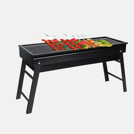 Charcoal Grill, Portable Barbecue Grill, Folding Outdoor Stove, Camping Folding Grill Stove, Portable Stainless Steel BBQ Ch